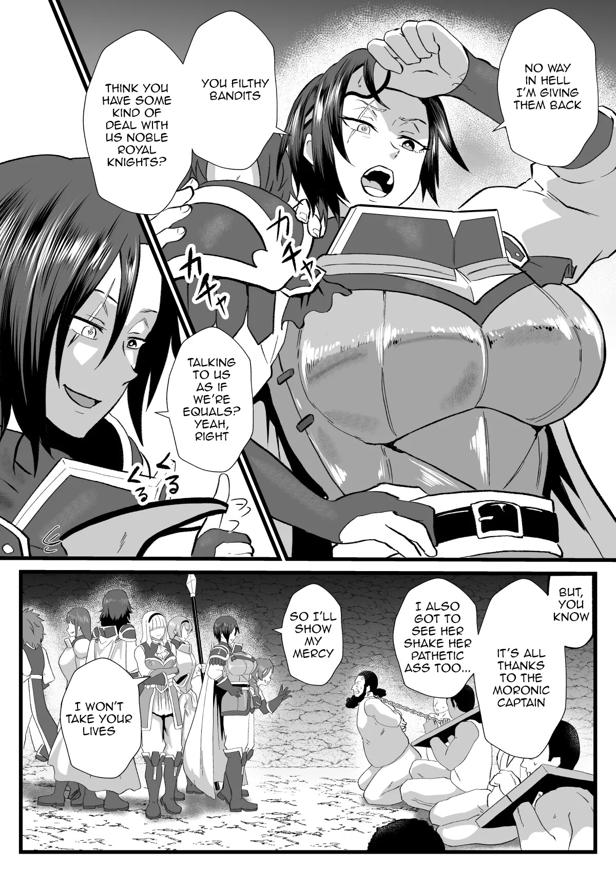 Hentai Manga Comic-The Trap of Body Swap ~The Knight Captain Marida's Conquest~-Read-47